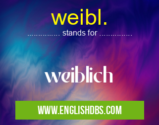 weibl.