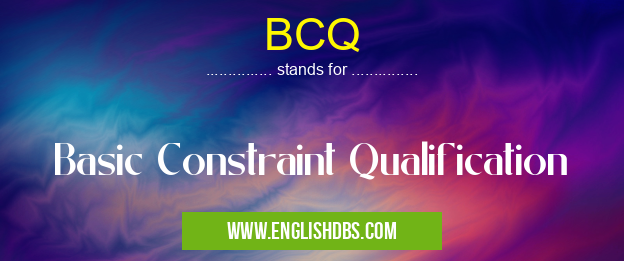 BCQ