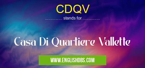 CDQV