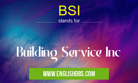 BSI