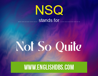 NSQ