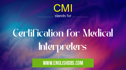 CMI