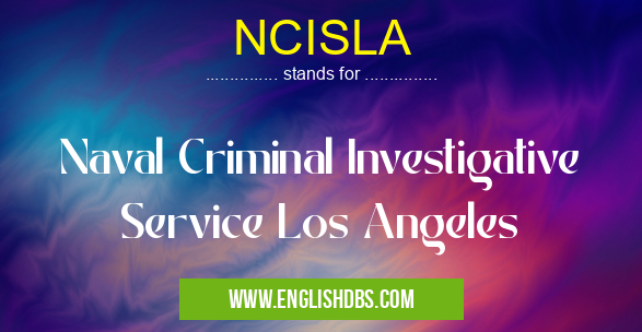 NCISLA