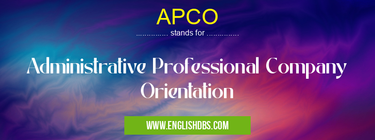 APCO