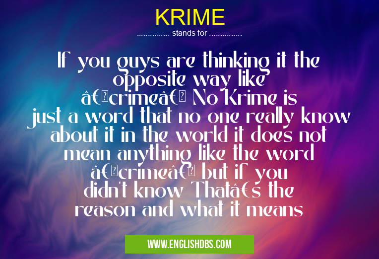 KRIME