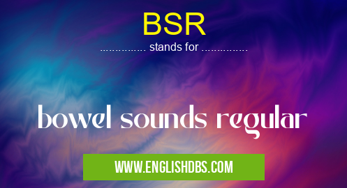 BSR