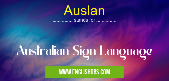 Auslan