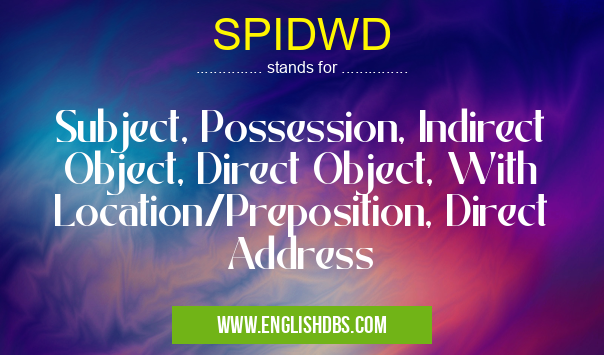 SPIDWD