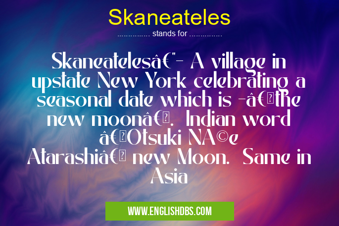 Skaneateles