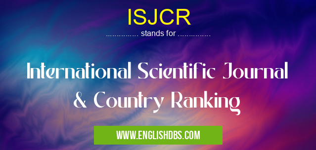 ISJCR