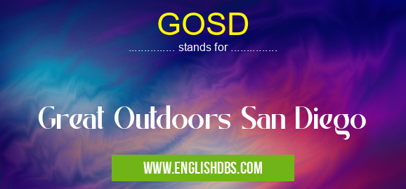 GOSD