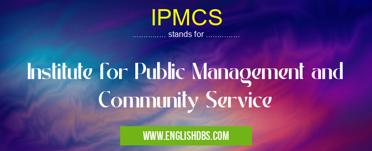 IPMCS