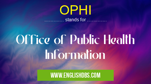 OPHI