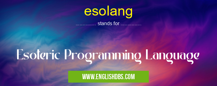 esolang