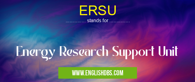 ERSU