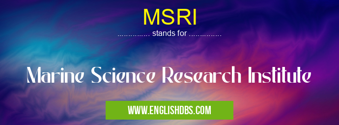 MSRI