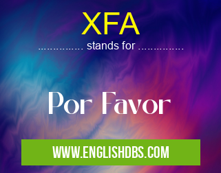 XFA