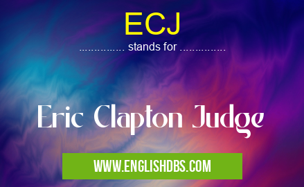 ECJ