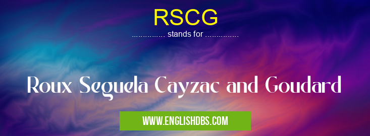 RSCG