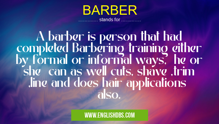 BARBER