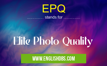 EPQ