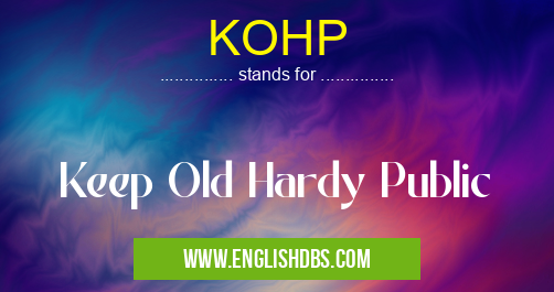 KOHP