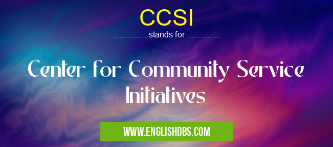 CCSI