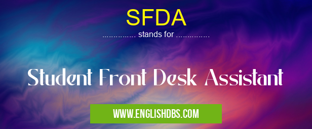 SFDA