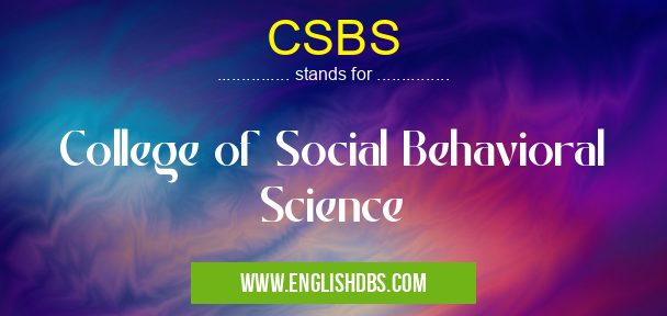 CSBS