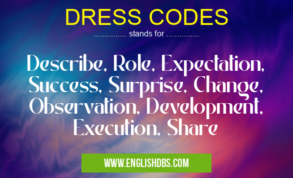 DRESS CODES