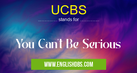 UCBS