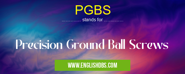 PGBS