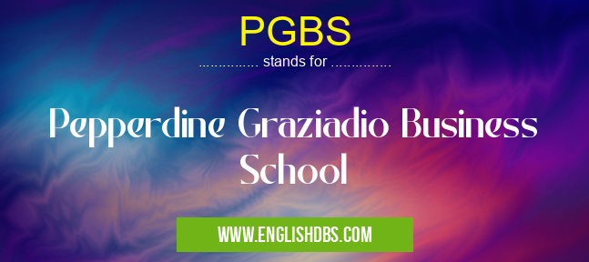 PGBS