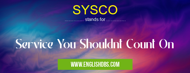 SYSCO