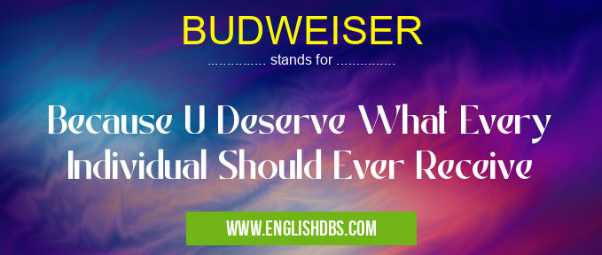 BUDWEISER