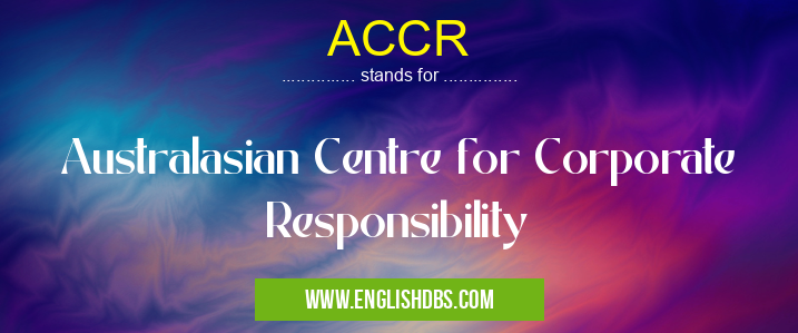 ACCR