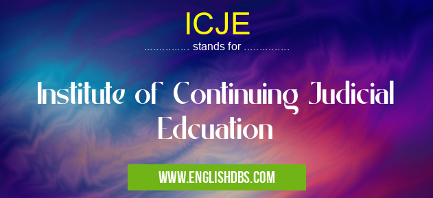 ICJE