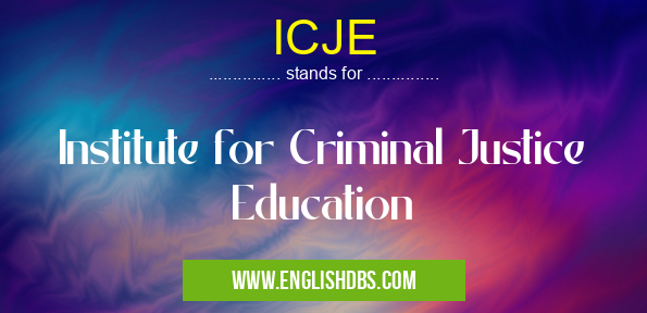 ICJE