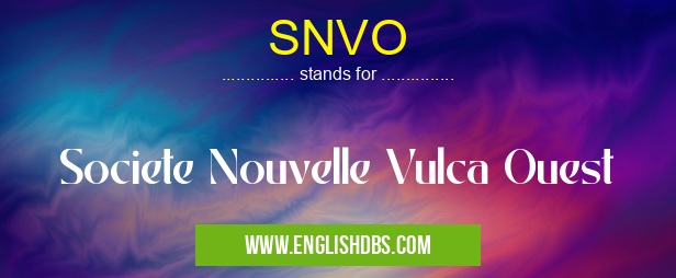 SNVO