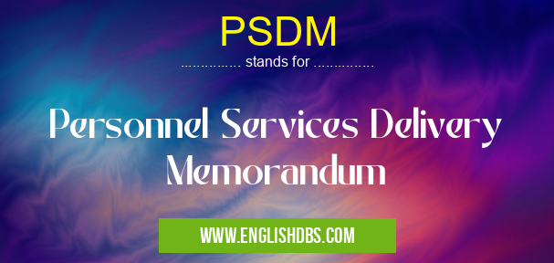 PSDM