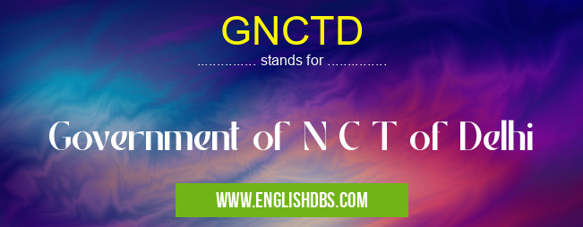 GNCTD