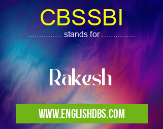 CBSSBI