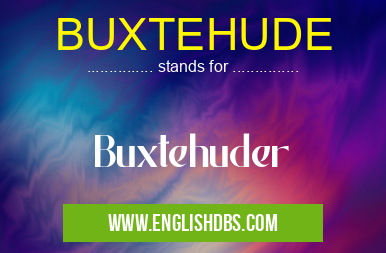 BUXTEHUDE