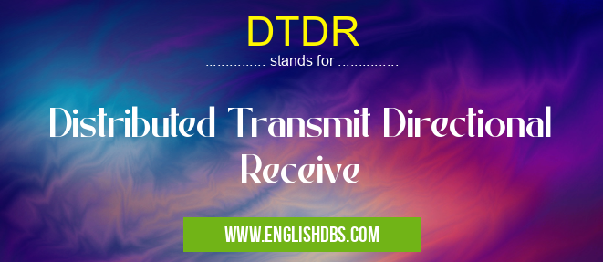 DTDR