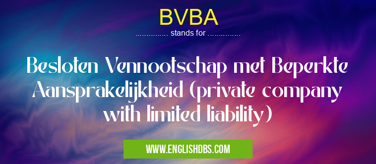 BVBA