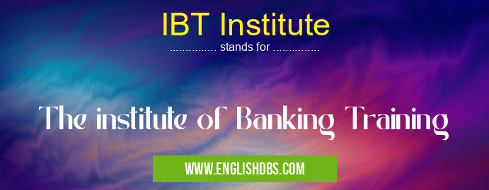 IBT Institute