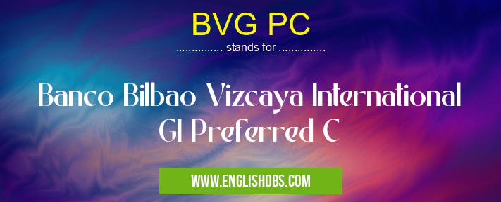 BVG PC