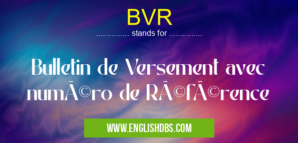 BVR