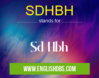 SDHBH