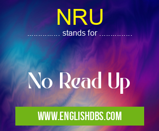 NRU